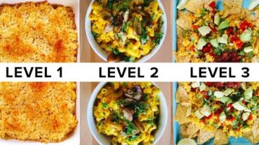 VIDEO: HOW TO LEVEL UP YOUR VEGAN MAC AND CHEESE | Mac and Cheese Nachos | Vegan Truffle Mac | The Edgy Veg