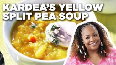 VIDEO: Kardea Brown’s Golden Yellow Split Pea Soup | Delicious Miss Brown | Food Network