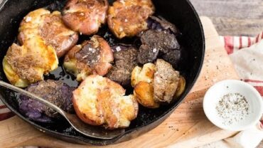 VIDEO: Crispy Smashed Potatoes – Easy Side Dishes – Weelicious