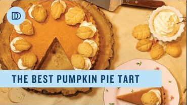 VIDEO: The BEST Pumpkin Pie (Tart) Recipe (Step by step)