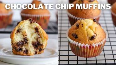 VIDEO: Chocolate Chip Muffins Recipe