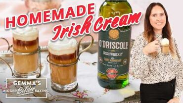 VIDEO: O’Driscoll’s Irish Cream Recipe (Coffee Creamer for Irish Coffee)