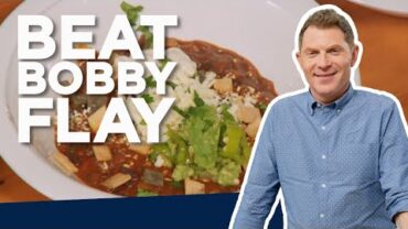 VIDEO: Bobby Flay Makes Vegetarian Chili | Beat Bobby Flay | Food Network