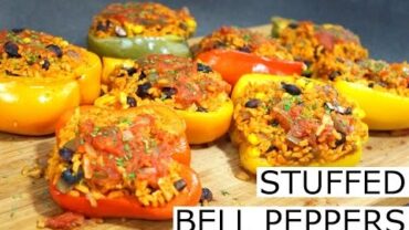 VIDEO: Stuffed Bell Peppers | Vegan Recipe