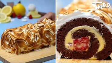 VIDEO: Glorious Swiss Roll Recipes! | Twisted | Cakes & Desserts