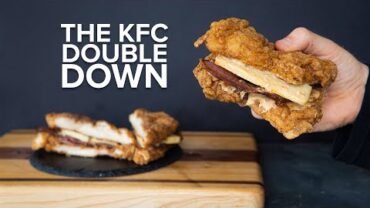 VIDEO: Making the KFC Double Down Sandwich at Home