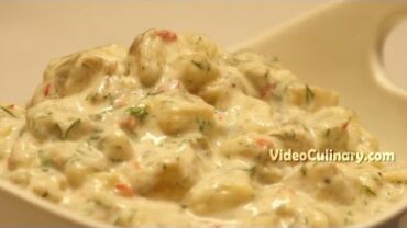 VIDEO: Eggplant Salad Dip with Garlic & Herb Yogurt Sauce Recipe