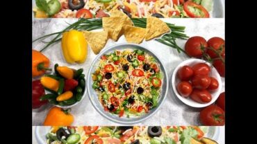 VIDEO: How to 5 – Minute Quick Party Taco Dip Video Recipe | Bhavna’s Kitchen