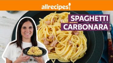 VIDEO: How to Make Spaghetti Carbonara | Get Cookin’ | Allrecipes.com