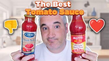 VIDEO: The Best Tomato Sauces to buy at Grocery Store (It Will Change Your Pasta Sauce Forever)