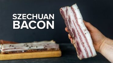 VIDEO: How to make the Best Homemade Bacon (with Szechuan Peppercorns)