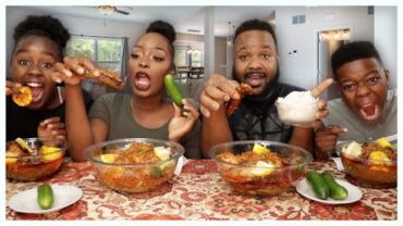 VIDEO: SAUSAGE CUCUMBER & RICE VEGAN BOIL | MUKBANG | EATING SHOW