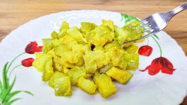 VIDEO: Dieses Zucchini Rezept werden Sie nie vergessen! Unglaublich schnell und lecker! Frische rezepte