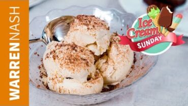 VIDEO: Tiramisu Ice Cream Recipe – Seriously tasty #IceCreamSunday Recipes by Warren Nash