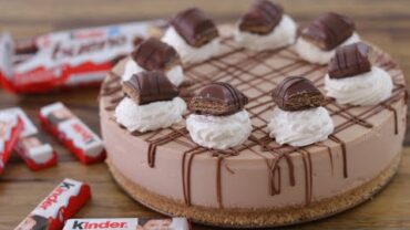 VIDEO: No-Bake Kinder Bueno Cheesecake Recipe