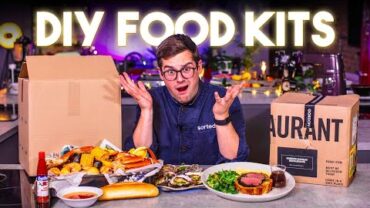 VIDEO: Chef and Normals Review DIY Food Kits Vol.9 (ft. Gordon Ramsay’s Beef Wellington Kit) | Sorted Food