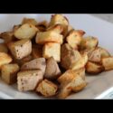 VIDEO: leftover baked potatoes crispy oil free home fries