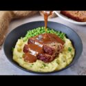 VIDEO: Vegan Meatloaf With Gravy (Gluten-Free And Healthy Recipe)