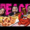 VIDEO: SEAFOOD BOIL MUKBANG | WITH BLOVES SAUCE (VEGAN)