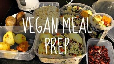 VIDEO: MEAL PREP | Cheap Lazy Vegan