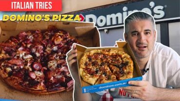 VIDEO: Italian Chef Try DOMINO’s PIZZA for the First Time