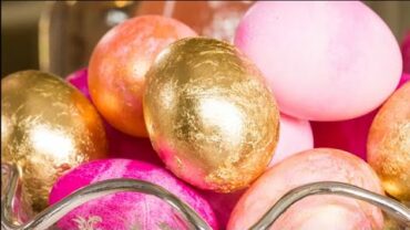 VIDEO: How To Make Gold Leaf Gilded Eggs | Southern Living