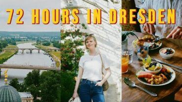 VIDEO: 72 Hours in Dresden | Our Sustainable Trip to Germany Pt. 1