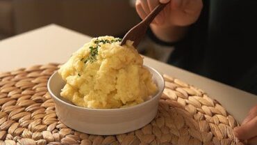 VIDEO: 초간단 매쉬 포테이토 mashed potatoes