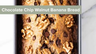 VIDEO: Chocolate Chip Walnut Banana Bread