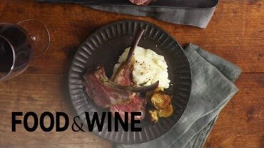 VIDEO: Garlic-Crusted Roast Rack of Lamb | Recipe | Food & Wine