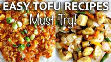 VIDEO: CHEAP EASY VEGAN TOFU RECIPES