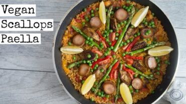 VIDEO: Vegan Scallops Paella