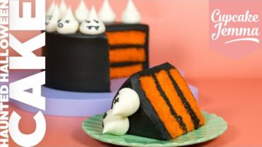 VIDEO: The Halloween Cake YOU NEED TO MAKE 👻🎃🦇 | Cupcake Jemma