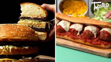 VIDEO: 8 Homemade Fast Food Recipes Better Than The Originals! | Twisted | XXL Big Mac