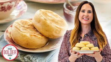 VIDEO: Simple Sourdough English Muffin Recipe