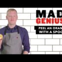 VIDEO: How to Peel an Orange With a Spoon | Mad Genius Tips | Food & Wine