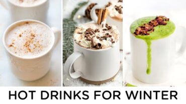 VIDEO: COZY HOT DRINKS FOR WINTER ‣‣ hot chocolate + lattes