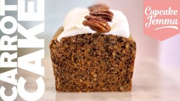 VIDEO: Classic Carrot Cake Recipe | Cupcake Jemma