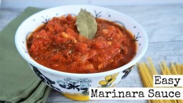 VIDEO: Easy Marinara Sauce