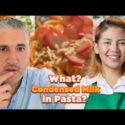 VIDEO: Italian Chef Reacts to Filipino Chef Cooking Spaghetti 3 Different Ways