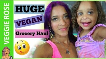 VIDEO: HUGE Vegan Grocery Haul #3