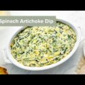 VIDEO: Hot Spinach Artichoke Dip