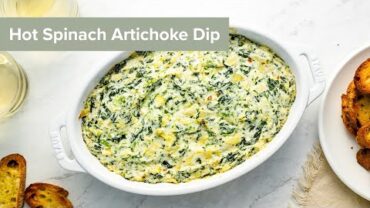 VIDEO: Hot Spinach Artichoke Dip