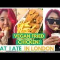 VIDEO: What I Ate on a SELF CARE DAY in London VLOG /visual diary (Vegan)