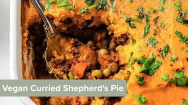 VIDEO: Vegan Curried Shepherd’s Pie #shorts