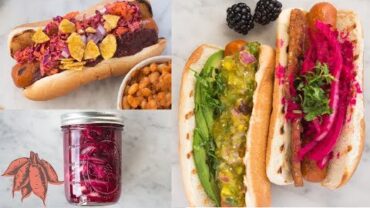 VIDEO: 5 Colorful Hot Dog Toppings | Vegan Cookout with Smart Dogs