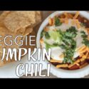 VIDEO: EASY VEGAN PUMPKIN CHILI | GLUTEN FREE CHILI | The Edgy Veg