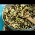 VIDEO: Dolmadakia: Greek Grapeleaves (deconstructed) Pilaf: Ready in 30 Mins!