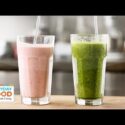 VIDEO: Hearty Fruit and Oat Smoothie and Green Ginger-Peach Smoothie – Everyday Food with Sarah Carey