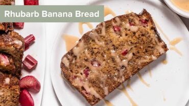 VIDEO: Rhubarb Banana Bread